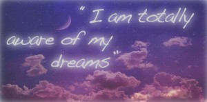 lucid dream affirmation